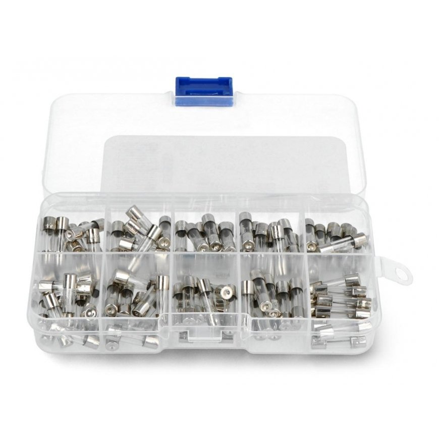 WTA sulakkeiden sarja 5x20mm - 0,5A:sta 20A:han - 100 kpl - justPi – 2