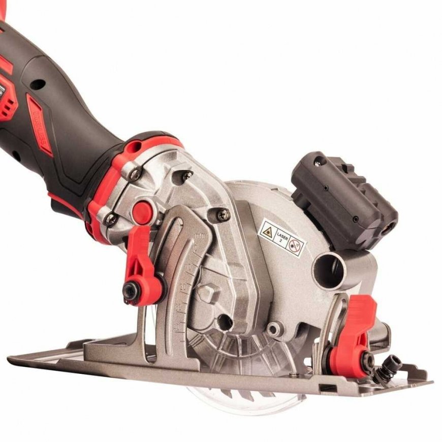 Akumulatora disku zāģis Worcraft 115mm ar lāzeri 20V LI-ION – 4
