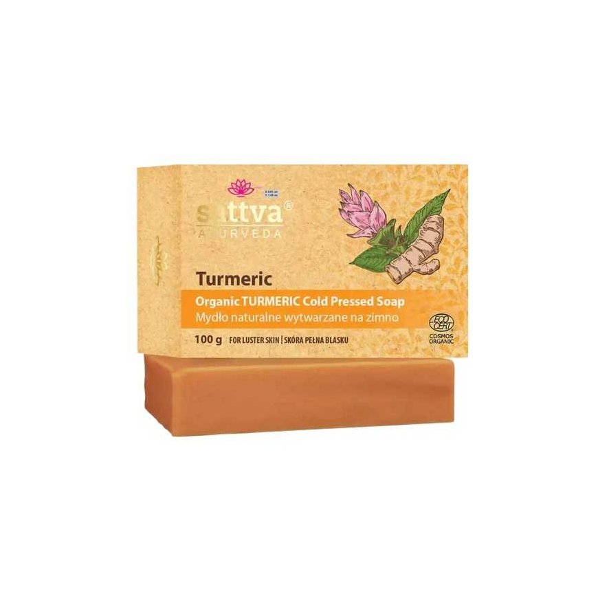 Sattva Organic Cold Process Soap with Turmeric 100 g
