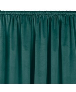 Aizkars VILA, jūras stila, klasiskā, 5 cm, samta, ar karnīzi, kabatām, 530x225, HOMEDE