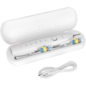Sonic toothbrush TEESA SONIC 2 white, 5 operating modes, travel case, USB Type C connection Sonic toothbrush TEESA SONIC 2 white, 5 operating modes, travel case, USB Type C connection