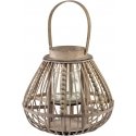 Affek Design Mondex LUCIE Pilkas lempa 30xh28cm Affek Design Mondex LUCIE Pilkas lempa 30xh28cm