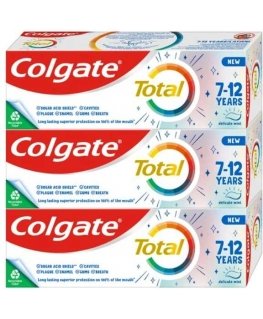 Зубная паста Colgate для детей Total Junior Trio 3 x 50 мл