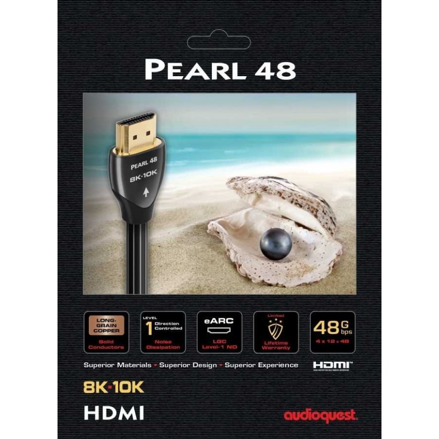 HDMI-HDMI Cable - Audioquest Pearl 48 HDMI - 3.0m – 5