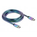 DeLOCK 81116 USB kabelis USB 2.0 2 m USB C Multi spalvos DeLOCK 81116 USB kabelis USB 2.0 2 m USB C Multi spalvos