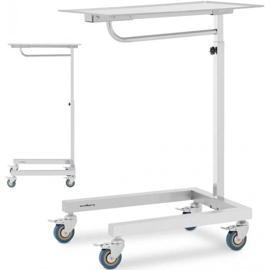 Steinberg Systems Staliuks regulējams instrumentu ratiņš STAL 60 x 40 cm