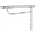 Steinberg Systems Adjustable Instrument Trolley STAL 60 x 40 cm