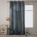 Night curtain with rings AmeliaHome VELVET 140X270 cm, 1 pc., color: graphite Night curtain with rings AmeliaHome VELVET 140X270 cm, 1 pc., color: graphite