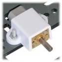 Расширенный держатель микро-двигателя, белый, x2, Pololu 1089 Расширенный держатель микро-двигателя, белый, x2, Pololu 1089