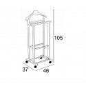 Dryer Arredamenti Italia ARREDAMENTI MIRANO Bedroom hanger - 105 x 46 cm, white Dryer Arredamenti Italia ARREDAMENTI MIRANO Bedroom hanger - 105 x 46 cm, white