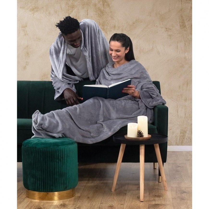 Pledas DecoKing Lazy, rudas, 150 cm x 180 cm – 5
