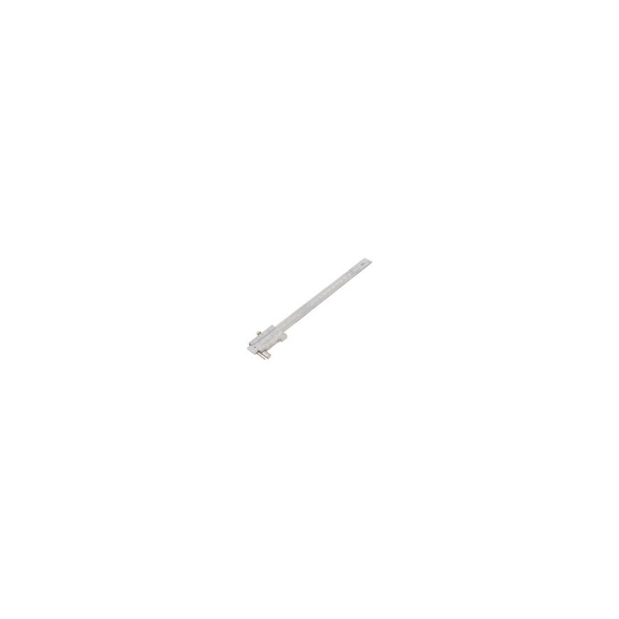 Universal marker 258 200mm/0.01 DIN862, Scale