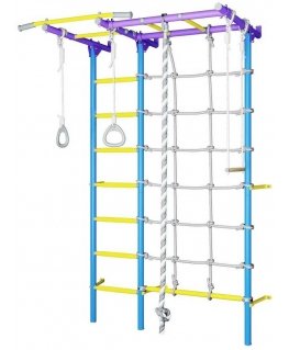 Spordikompleks (gymnastikasein) SANRO S7 heledat lillakas-sinine, 219,6x154cm