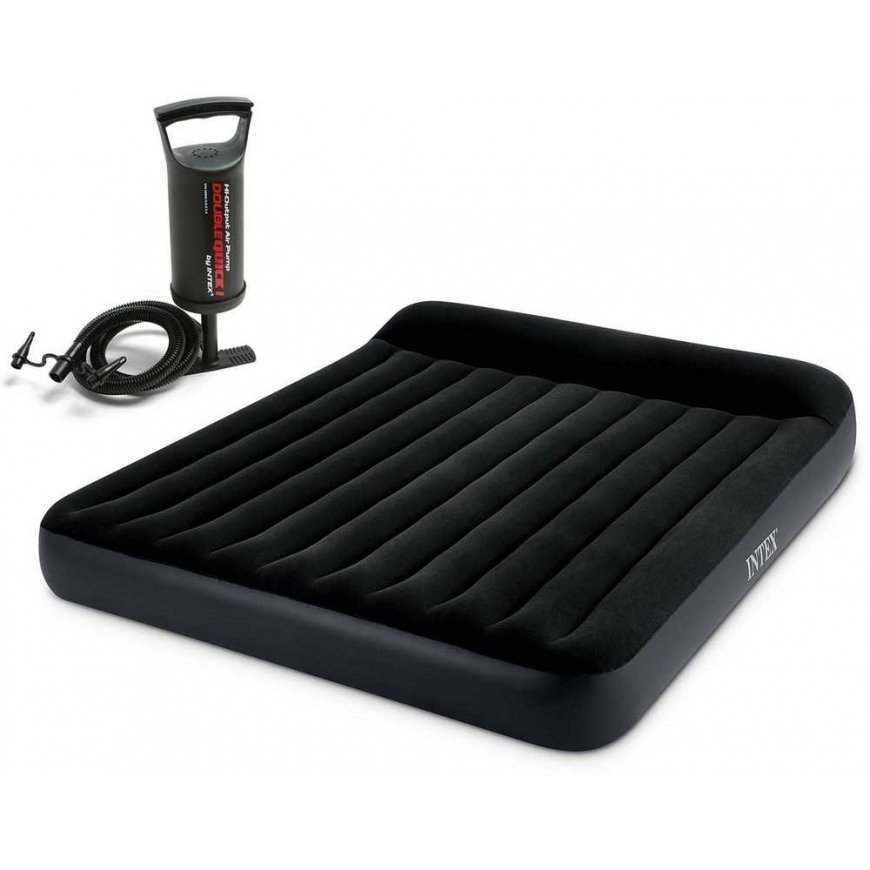 Ilmapatja 203x183x25 cm INTEX 64144 mäntätyynyllä – 2