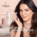 Vaaleanpunainen L'Oréal Paris Highlighter tikku Lumi Le Glass (Highlighter Stick) 7 g 620 Vaaleanpunainen Ballet korostin Vaaleanpunainen L'Oréal Paris Highlighter tikku Lumi Le Glass (Highlighter Stick) 7 g 620 Vaaleanpunainen Ballet korostin