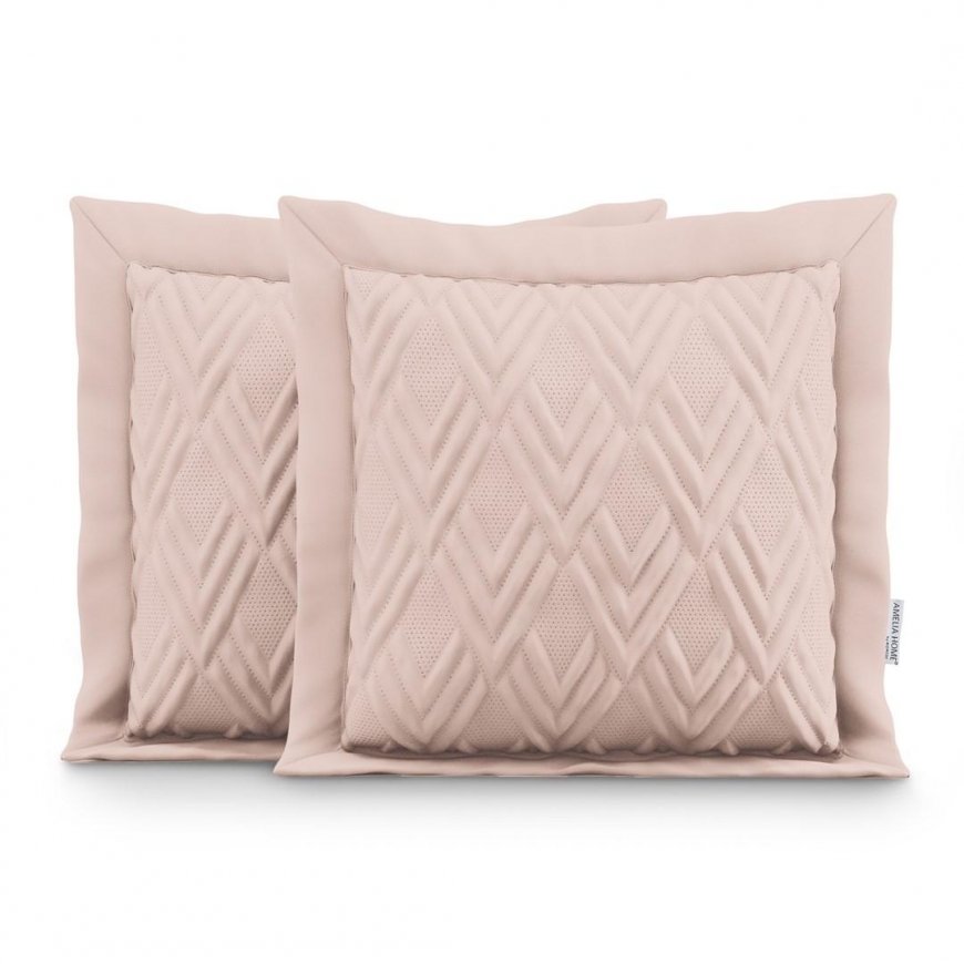 AmeliaHome CUS/AH/OPHELIA/POWDERPINK/45x45*2 – 2