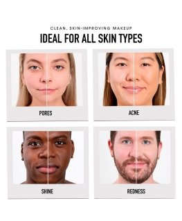Bare Minerals Bareminerals Barepro 16h pūderis pamats Deep Deep 55 Neitrāls, 8 g