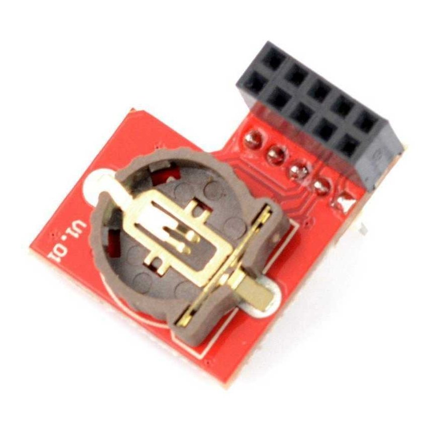 Oem Modulis RTC DS1307 I2C - reāllaika pulkstenis + akumulators