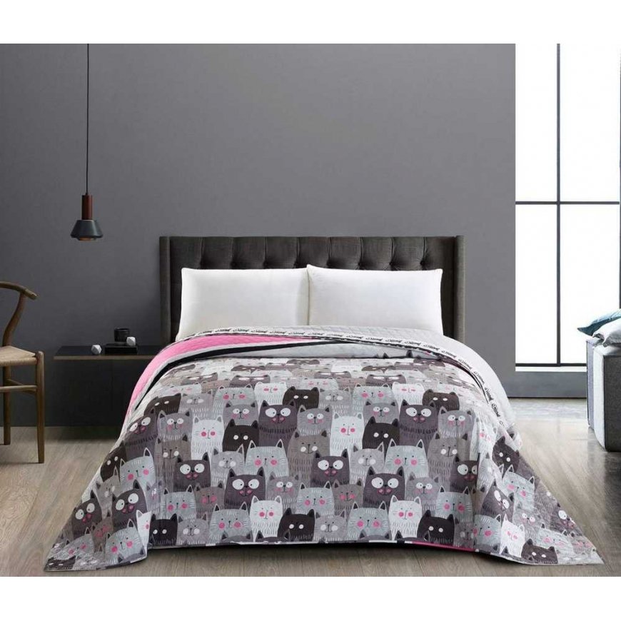 Dvipusė lovatiesė DecoKing Cat's Invasion, 260 cm x 280 cm – 2