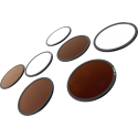 NiSi Cine Filter Must Mist 1/4 Athena PL-mount objektiivide jaoks NiSi Cine Filter Must Mist 1/4 Athena PL-mount objektiivide jaoks