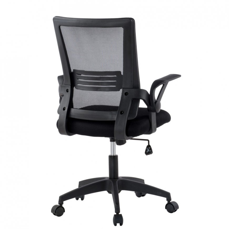 Techly ICA-CT MC003BK biuro kėdė Paminkštinta sėdynė Tinklelinis nugaros atlošas – 4