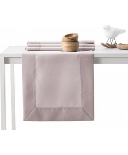 AmeliaHome TCLOTH/AH/EMPIRE/BRD/POWDERPINK/30X80