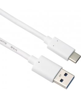 USB-кабель PremiumCord USB-A - USB-C 1 м Белый (ku31ck1w)
