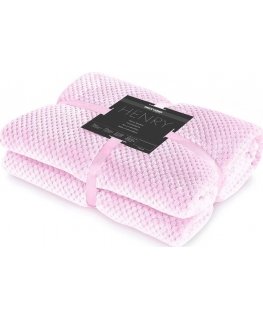 Pledas DecoKing Henry, pink, 240 cm x 220 cm