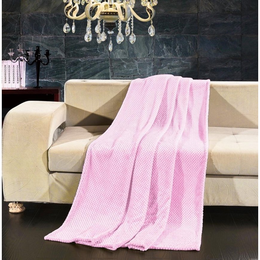 Pledas DecoKing Henry, roosa, 240 cm x 220 cm – 5
