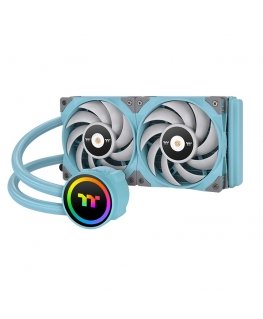 Thermaltake CL-W319-PL12TQ-A computer cooling system Processor All-in-one liquid cooler 12 cm Turquoise 1 pc(s)