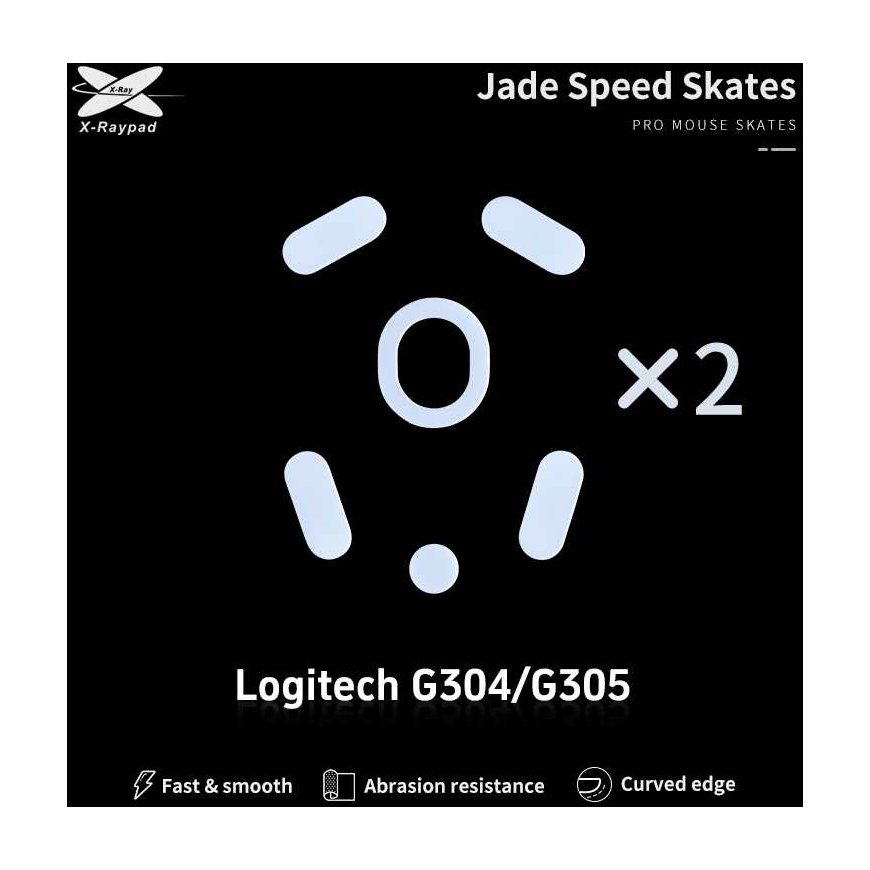 X Raypad X-Raypad Jade skates Logitech