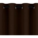 Nakts aizkars ar gredzeniem AmeliaHome BLACKOUT 140X245 cm, 1 gab., krāsa: brūna Nakts aizkars ar gredzeniem AmeliaHome BLACKOUT 140X245 cm, 1 gab., krāsa: brūna