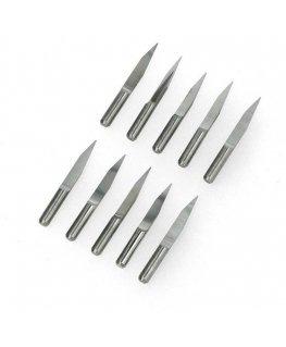 Grąžtas Oem V tipo 30 laipsnių CNC freza - 0.8mm