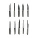 Grąžtas Oem V tipo 30 laipsnių CNC freza - 0.8mm Grąžtas Oem V tipo 30 laipsnių CNC freza - 0.8mm