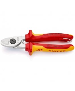Knipex 95 16 165 T обжимной инструмент для кабеля Черный, Желтый