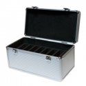 LogiLink UA0219 saugojimo diskų dėklas Suitcase case ABS sintetika Sidabras LogiLink UA0219 saugojimo diskų dėklas Suitcase case ABS sintetika Sidabras