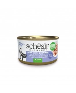 SCHESIR Tonnikala merikrotonki hyytelössä - märkä kissanruoka - 70g