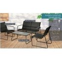 ProGarden 4-Piece Outdoor Furniture Set BLACK GARDEN FURNITURE COLLECTION