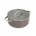 Casserole with lid MAESTRO MR-4009 (MR-4009-20) 20 cm 2.3 l Grey