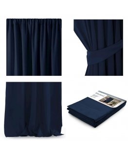 AmeliaHome UŽUOLAIDOS/AH/TAMSINANČIOS/PLETAI/INDIGO/140X270/1VNT