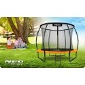Profiled garden trampoline 8 feet / 252 cm with internal Neo-Sport net Profiled garden trampoline 8 feet / 252 cm with internal Neo-Sport net