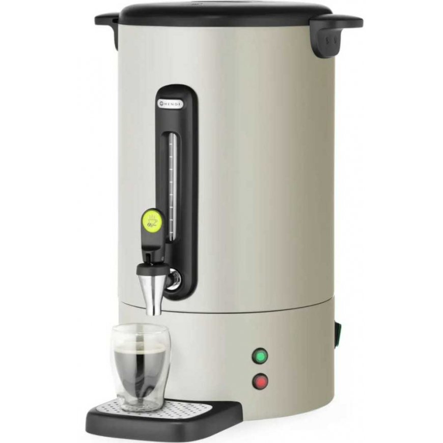 Hendi Kavos keitin laite hanalla, tiputusastialla, 14 l, 1750 W - vaaleanharmaa – 3