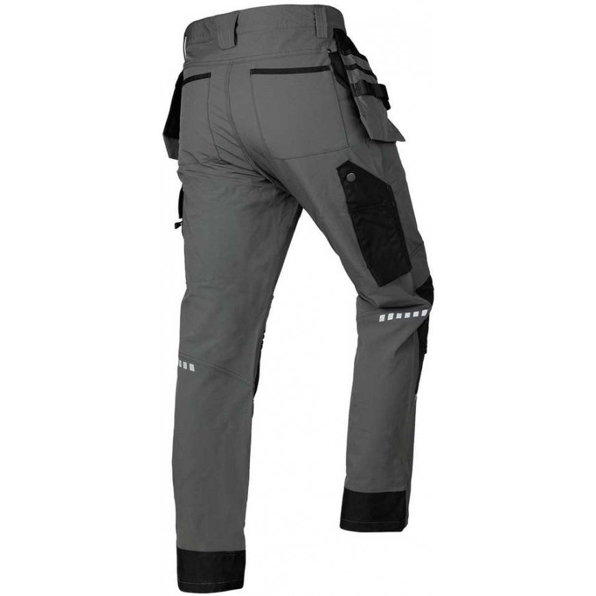 Neo Darbo kelned Mix&Match taskutega ja Cordurast, hall-must, XL suurus – 3