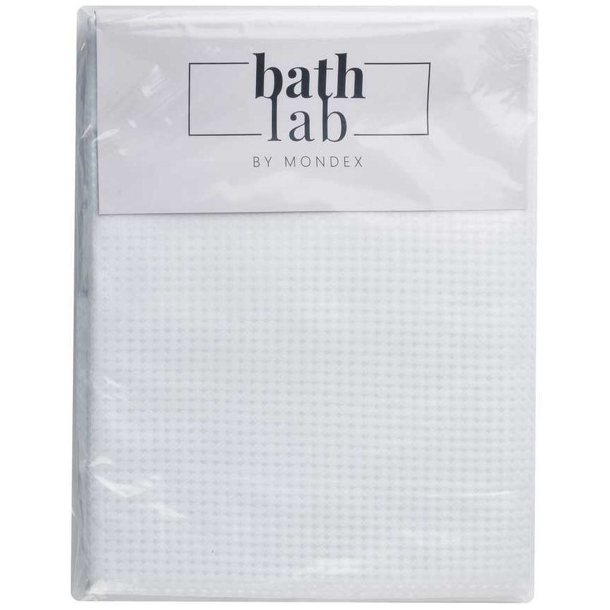 Bathlab ZAC Baltas Dušo aizkars 180x180cm 12 cilpām – 3