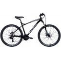 Dviratis AL 27.5" Leon XC 100 DD rėmas-19" juodas su pilku 2024 Dviratis AL 27.5" Leon XC 100 DD rėmas-19" juodas su pilku 2024