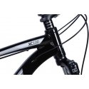 Велосипед AL 27.5" Leon XC 100 DD рама-19" черный с серым 2024 Велосипед AL 27.5" Leon XC 100 DD рама-19" черный с серым 2024