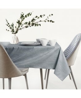 Pöytäliina AmeliaHome VESTA 155 x 250 cm, vaaleanharmaa, tahrojen kestävä