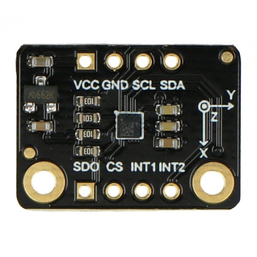 Fermioni, 3-akselinen kiihtyvyysanturi, I2C LIS2DW12, DFRobot SEN0405 – 3