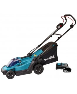 Makita DLM330RT lawn mower Push lawn mower Battery Black, Blue