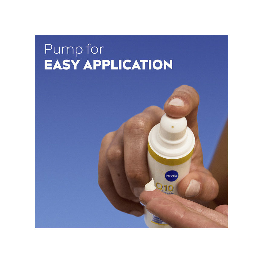 „Nivea Q10 Anti-Wrinkle Expert Daily UV Fluid“ SPF 50 – Päivittäinen kasvofluidi – 40 ml – 2